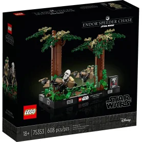 LEGO 75353 endor Speeder Chase Diorama