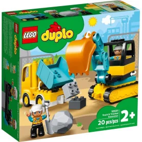 LEGO 10931 Truck & Graafmachine met rupsband