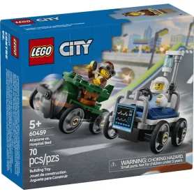 LEGO 60459 Airplane vs. Hospital Bed Race Car Pack