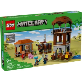 LEGO 21278 The Pillager Outpost and Ravager