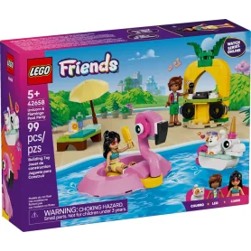 LEGO 42658 Unicorn & Flamingo Pool Party