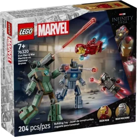 LEGO 76320 Iron Man & War Machine vs. Hammer Drones