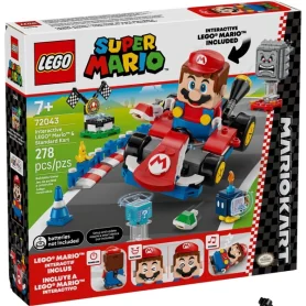 LEGO 72043 Mario Kart – Interactive Mario & Standard Kart