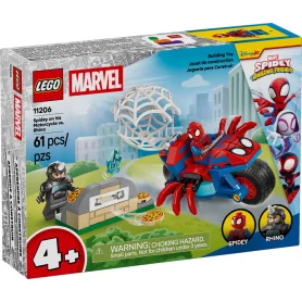 LEGO 11206 Spidey on his Motorcycle vs. Rhino