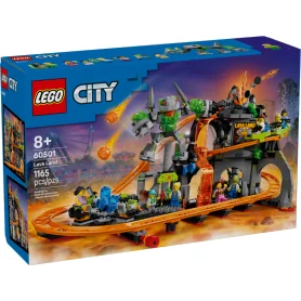 LEGO 60501 Lava Land Roller Coaster Park