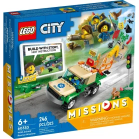 LEGO 60353 Wilde dieren reddingsmissies